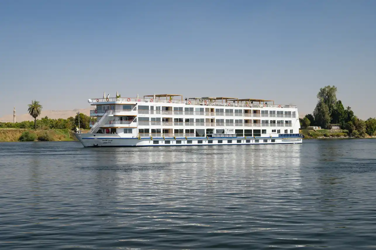 Exterior view of the MS Tamr Henna Nile Cruise Nile cruise ship